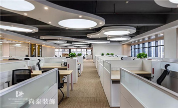 投資公司辦公室裝修設(shè)計，沉穩(wěn)大氣、鋼煉精簡！