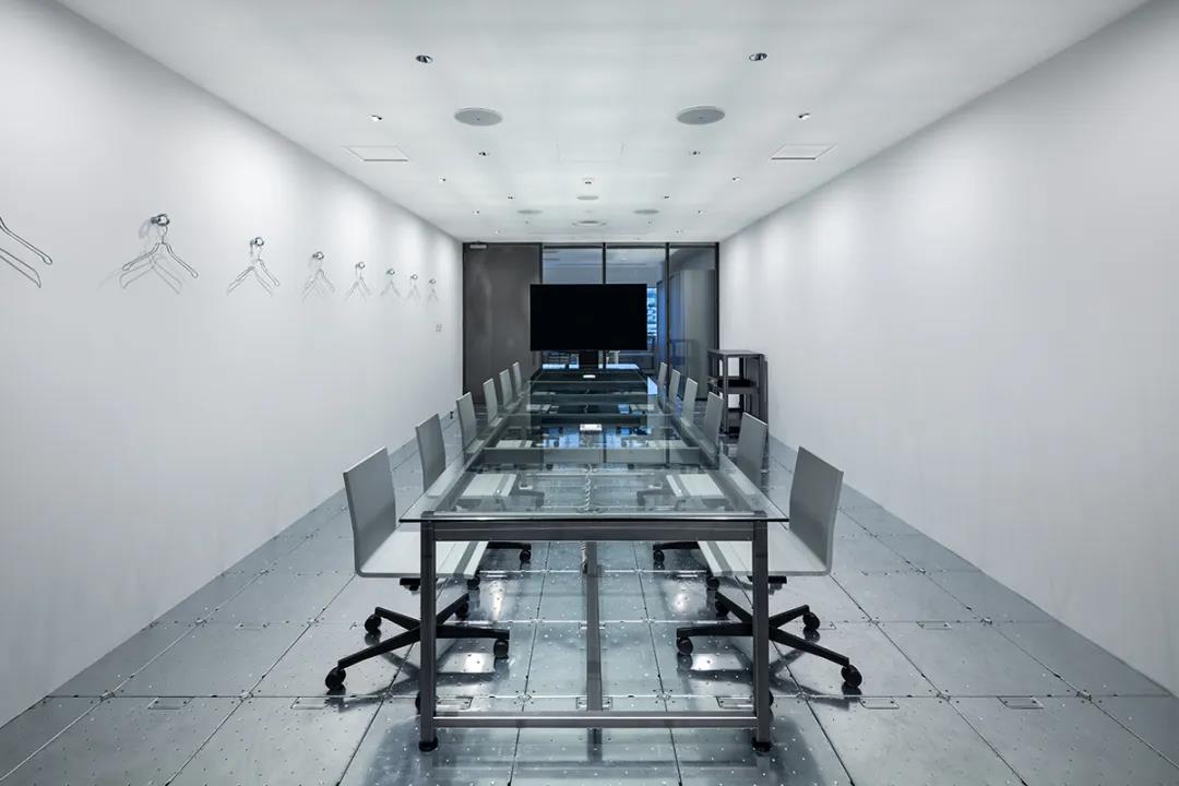 金屬辦公空間會(huì)議室裝修圖片