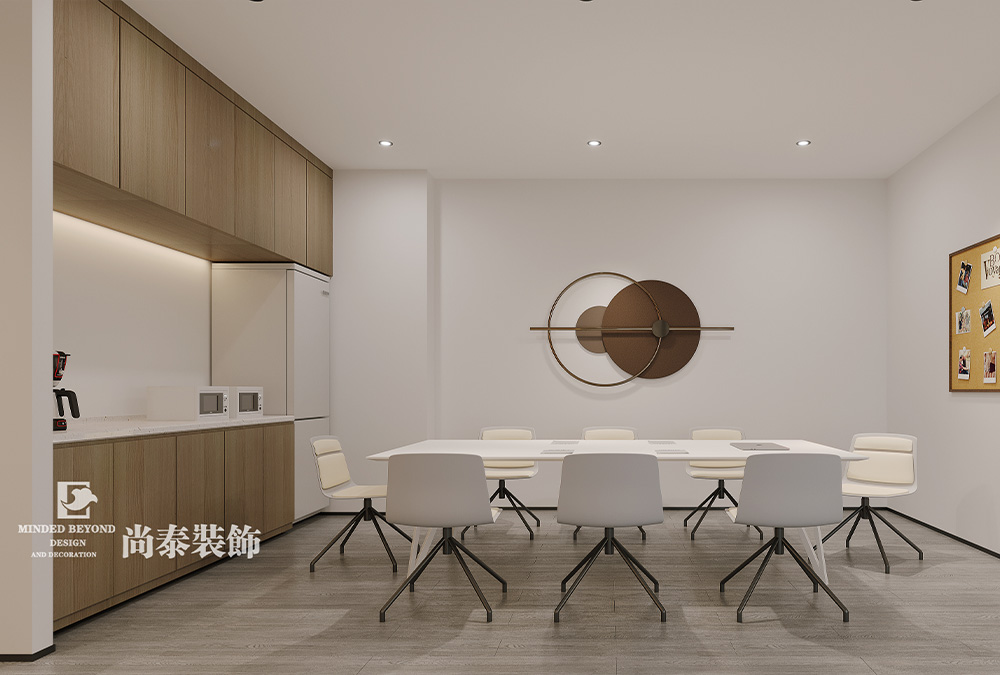 深圳龍崗萬匯大廈150平米醫(yī)療器械公司辦公室裝修設(shè)計(jì)